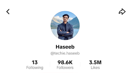 After — 11K → 98.6K followers
